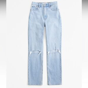 Abercrombie & Fitch Ultra High Rise 90’s Straight Jeans